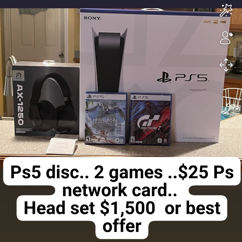 Sony ps5 bundle